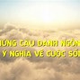 Câu Nói Về Cuộc Sống Bằng Tiếng Trung